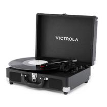 Leitor de malas Bluetooth Victrola Journey II 2025 com mesa giratória Leitor de malas Bluetooth Victrola Journey II 2025 com mesa giratória