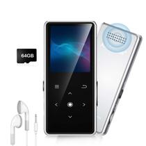 Leitor de MP3 AImoonsa 64GB com Bluetooth 5.2 e Alto-Falante HD Leitor de MP3 AImoonsa 64GB com Bluetooth 5.2 e Alto-Falante HD