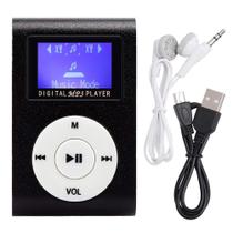 Leitor de MP3 Annadue Mini Music Player com tela LCD de 0,8 polegadas Leitor de MP3 Annadue Mini Music Player com tela LCD de 0,8 polegadas