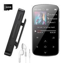 Leitor de MP3 DJGEARIX 64GB Bluetooth 5.2 Tela colorida de 1,5 polegadas