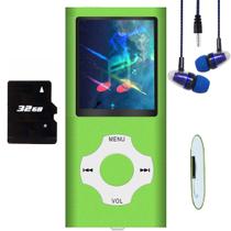 Leitor de MP3 Hotechs com 32 GB de memória LCD, tela de 1,8", rádio FM Leitor de MP3 Hotechs com 32 GB de memória LCD, tela de 1,8", rádio FM