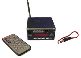 Leitor de MP3 Nippon America Audiopipe NDVA1000 com rádio FM Leitor de MP3 Nippon America Audiopipe NDVA1000 com rádio FM