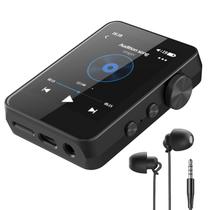 Leitor de MP3 Pmjebe com Fones de Ouvido Bluetooth 5.3 - 32GB