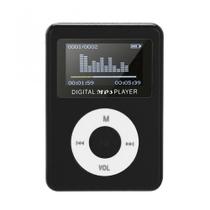 Leitor de Música MP3 Wokex Mini com Clip USB - 32GB - Tela LCD