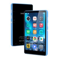 Leitor de música SWOFY M503 Pro 80GB Bluetooth WiFi 4" Touch Blue
