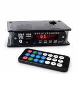 Leitor de pendrive Bluetooth USB FM para som amplificador receiver toca discos módulo MBORG MDLT