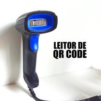 Leitor de QR CODE e Código de Barras EXBOM - COM ENTRADA USB - LCB-Q210
