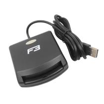 Leitor de Smart Card Para Certificado Digital E-cpf E-cnpj E-cnh USB F3 Leitor de Smart Card Para Certificado Digital E-cpf E-cnpj E-cnh USB F3