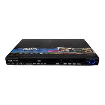 Leitor Dvd e Cd Mp3 5.1 Canal Com Karaoke DAYS DVD-4000 110/220V Cor Prateado dvd