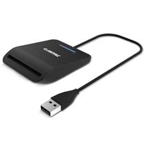 Leitor e Gravador de Cartoes Smart Card USB 2.0 Comtac - 221 Leitor e Gravador de Cartoes Smart Card USB 2.0 Comtac - 221
