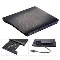 Leitor e Gravador de CD/DVD Externo USB 3.0 Portátil PC/Notebook - ODD&HDD DEVICE