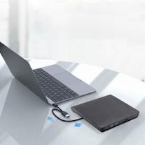Leitor e Gravador de CD e DVD Externo USB 3.0 Drive Portátil PC Desktop Notebook