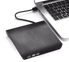 Leitor e Gravador de CD e DVD Externo USB 3.0 Drive Portátil PC Desktop Notebook