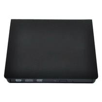 Leitor e Gravador de DVD/Blu-ray Externo USB 3.0 Slim - Preto para PC e Laptop