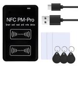 Leitor e gravador RFID IC&ID, copiador RFID compatível com IC de 13,56 MHz e ID de 125-500 kHz, clonador RFID para cartões ID/CUID/FUID/UFID/GDM/5200/5577/8265/8268/4305/HID-125K, não compatível com iOS Leitor e gravador RFID IC&ID, copiador RFID compatível com IC de 13,56 MHz e ID de 125-500 kHz, clonador RFID para cartões ID/CUID/FUID/UFID/GDM/5200/5577/8265/8268/4305/HID-125K, não compatível com iOS