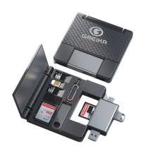 Leitor e Porta cartão para Celular Computador Greika 7 em 1 Leitor e Porta cartão para Celular Computador Greika 7 em 1