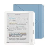 Leitor eletrônico colorido Kobo Libra branco com estojo à prova d'água Leitor eletrônico colorido Kobo Libra branco com estojo à prova d'água