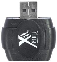 Leitor/gravador de cartões Xit XTSDCR para cartões SD/SDHC e Micro SD