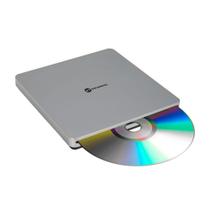 Leitor Gravador de CD/DVD Externo Portátil Slim USB GT - Goldentec Acessórios