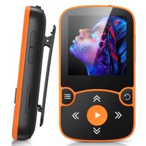 Leitor MP3 AGPTEK 32GB com Bluetooth 5.0 e Clipe - Laranja Leitor MP3 AGPTEK 32GB com Bluetooth 5.0 e Clipe - Laranja