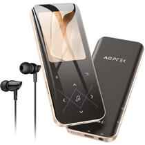 Leitor MP3 AGPTEK A09X 64GB Bluetooth 5.3 com alto-falante e rádio