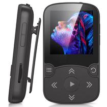 Leitor MP3 AGPTEK A65 64GB com clipe Bluetooth 5.3 preto Leitor MP3 AGPTEK A65 64GB com clipe Bluetooth 5.3 preto