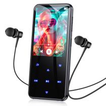 Leitor MP3 AGPTEK M3 64GB com Bluetooth, alto-falante e rádio FM
