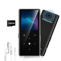 Leitor MP3 AImoonSA 128GB com Bluetooth 5.2 - Preto Leitor MP3 AImoonSA 128GB com Bluetooth 5.2 - Preto