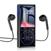 Leitor MP3 Gracioso 96GB com Bluetooth 5.0, alto-falante, tela de 2,4"