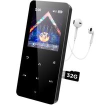 Leitor MP3 ICEWIL 32GB com Bluetooth 5.0, tela sensível ao toque de 2,4"