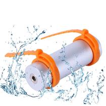 Leitor MP3 impermeável Hipipooo 8GB com faixa de braço prateada Leitor MP3 impermeável Hipipooo 8GB com faixa de braço prateada