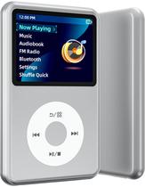 Leitor MP3 Innioasis 128GB com Bluetooth 2.4" HiFi Sound Silver
