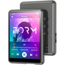 Leitor MP3 MECHEN 64GB Bluetooth 5.3 2.4" com tela sensível ao toque cinza