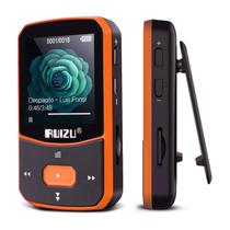 Leitor MP3 RUIZU 64GB com Bluetooth 5.3 e Gravador de Voz - Laranja