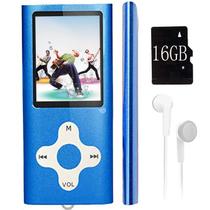 Leitor MP3 Xidehuy 16GB de cartão de memória com ecrã LCD de 1,8" Leitor MP3 Xidehuy 16GB de cartão de memória com ecrã LCD de 1,8"