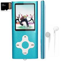 Leitor MP3 Xidehuy 16GB de cartão de memória com ecrã LCD de 1,8" Leitor MP3 Xidehuy 16GB de cartão de memória com ecrã LCD de 1,8"