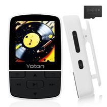 Leitor MP3 YOTON YM03 Bluetooth 5.2 64GB com fones de ouvido