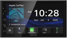 Leitor multimídia para carro Kenwood DMX47S 6.8" com CarPlay e Android