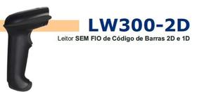 Leitor Nonus 1D/2D Sem Fio LW300 USB