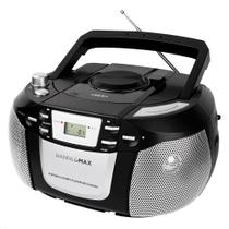 Leitor portátil de CD/MP3 HANNLOMAX HX-331CD com rádio AM/FM
