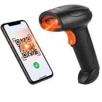 Leitor Scanner Código de Barras 1D 2D QR Code USB Portátil Alta Precisão Plug and Play Leitor Scanner Código de Barras 1D 2D QR Code USB Portátil Alta Precisão Plug and Play