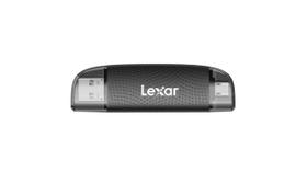 Leitor USB-A/C Lexar Dual-Slot de até 205 MB/s para SD/microSD