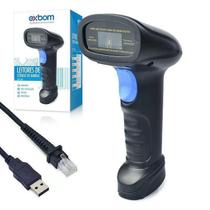 Leitores Exbom Laser Qr Code 2D Com Fio Lcb-Q210 Leitores Exbom Laser Qr Code 2D Com Fio Lcb-Q210