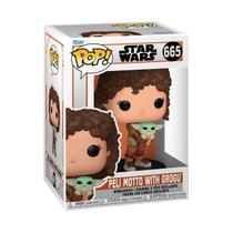 Lema de Funko Pop Star Wars The Mandalorian Peli com Grogu Lema de Funko Pop Star Wars The Mandalorian Peli com Grogu