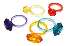 Lembrancinha 100 Mini Anel Cristal Menina Aniversário!