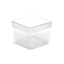 Lembrancinha Caixa Acrilica 4x4cm Cristal 10 Un Lembrancinha Caixa Acrilica 4x4cm Cristal 10 Un