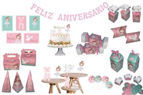 Lembrancinha caixinha decoração festa infantil Bailarina Lembrancinha caixinha decoração festa infantil Bailarina