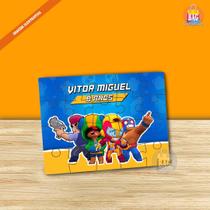 Lembrancinha De Festa Quebra Cabeça Brawl stars Turma Lembrancinha De Festa Quebra Cabeça Brawl stars Turma