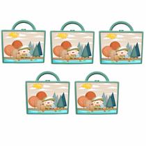 Lembrancinha de Pescador Aniversário Infantil 5 Maleta