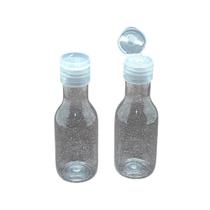 Lembrancinha Garrafa Pvc 50ml Tampa Flip Top Transparente 10 Un Lembrancinha Garrafa Pvc 50ml Tampa Flip Top Transparente 10 Un